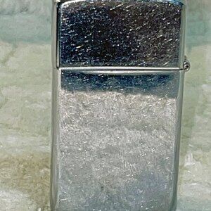 1959 ZIPPO SLIM Vintage Lighter Classic Chrome Polish